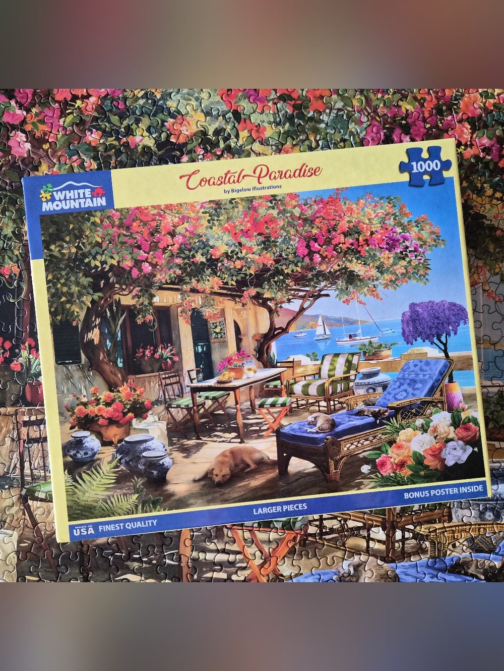 White Mountain Coastal Paradise Puzzle